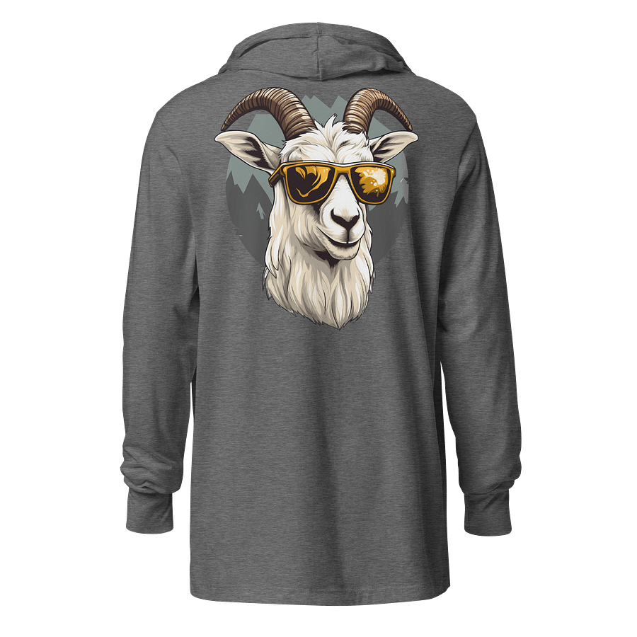 Manly Goated Hooded Long Tee product image (13)