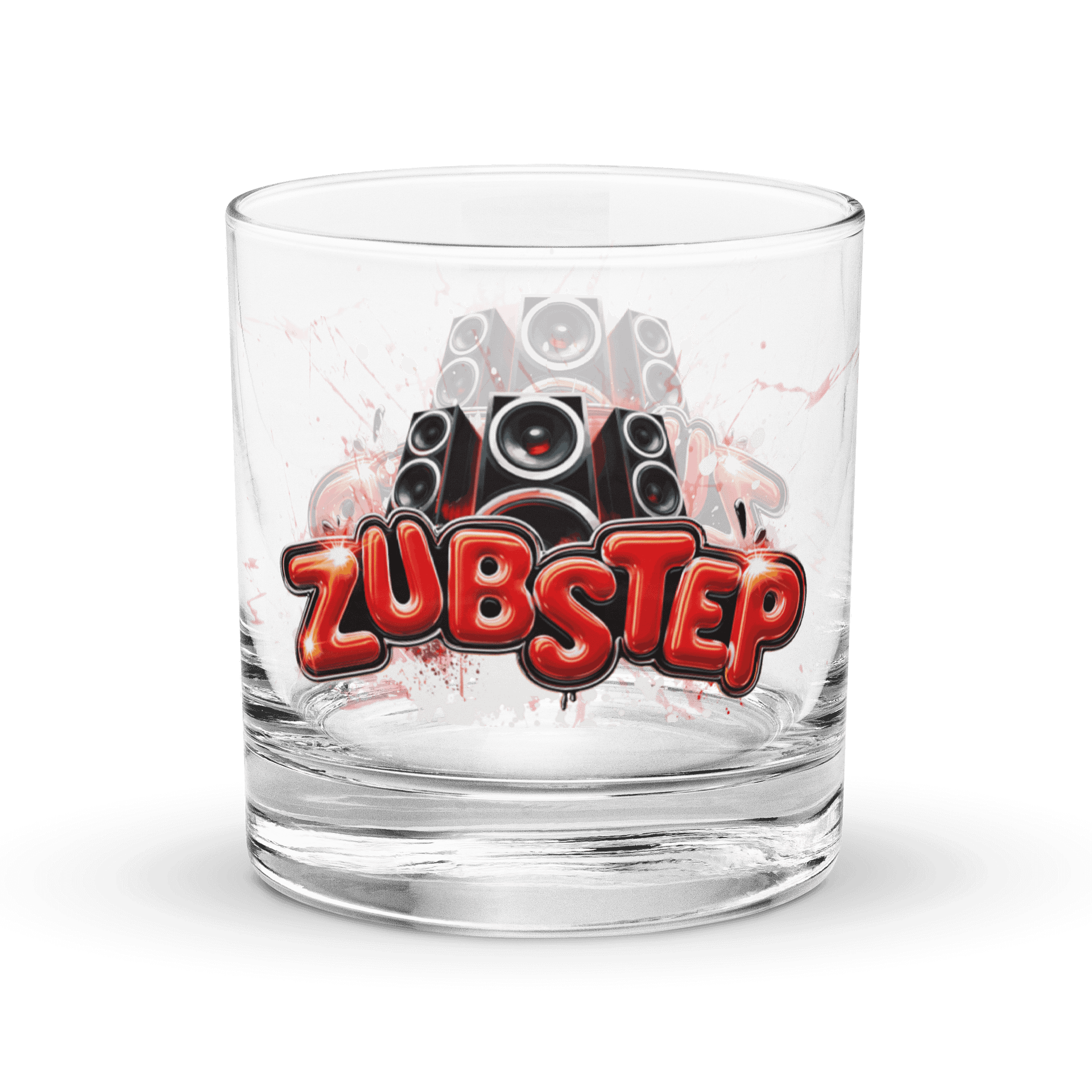 Zubstep Splatter Rocks Glass product image (1)