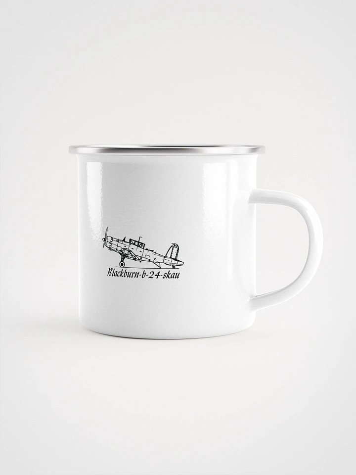 Blackburn b 24 skau Aircraft. Adventure Awaits Enamel Mug product image (1)