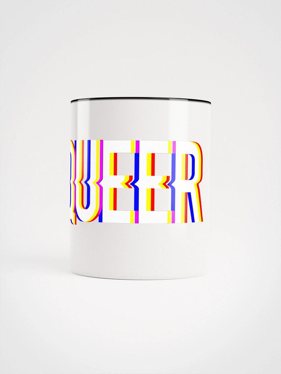 Vibrant QUEER Ceramic Mug product image (9)