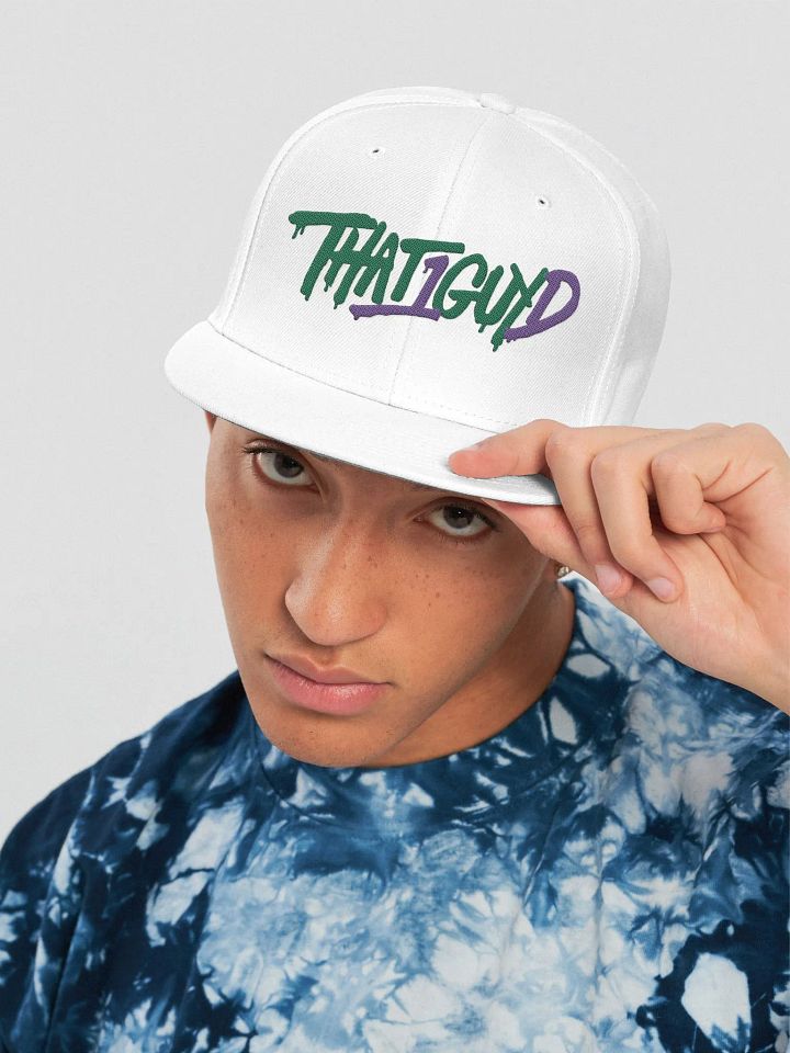 That1GuyD Text Logo Snapback product image (1)
