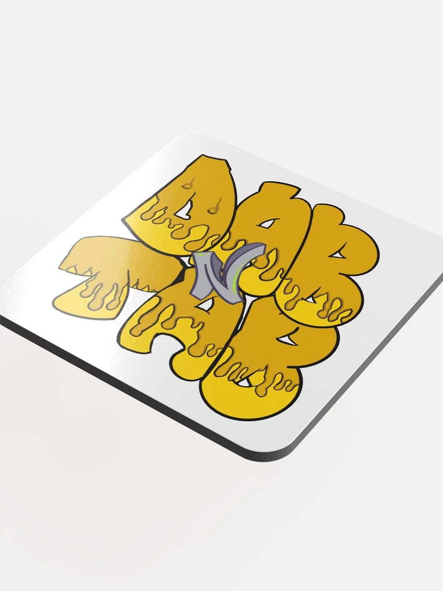 Dab N Tab Glossed Cork Coaster product image (4)