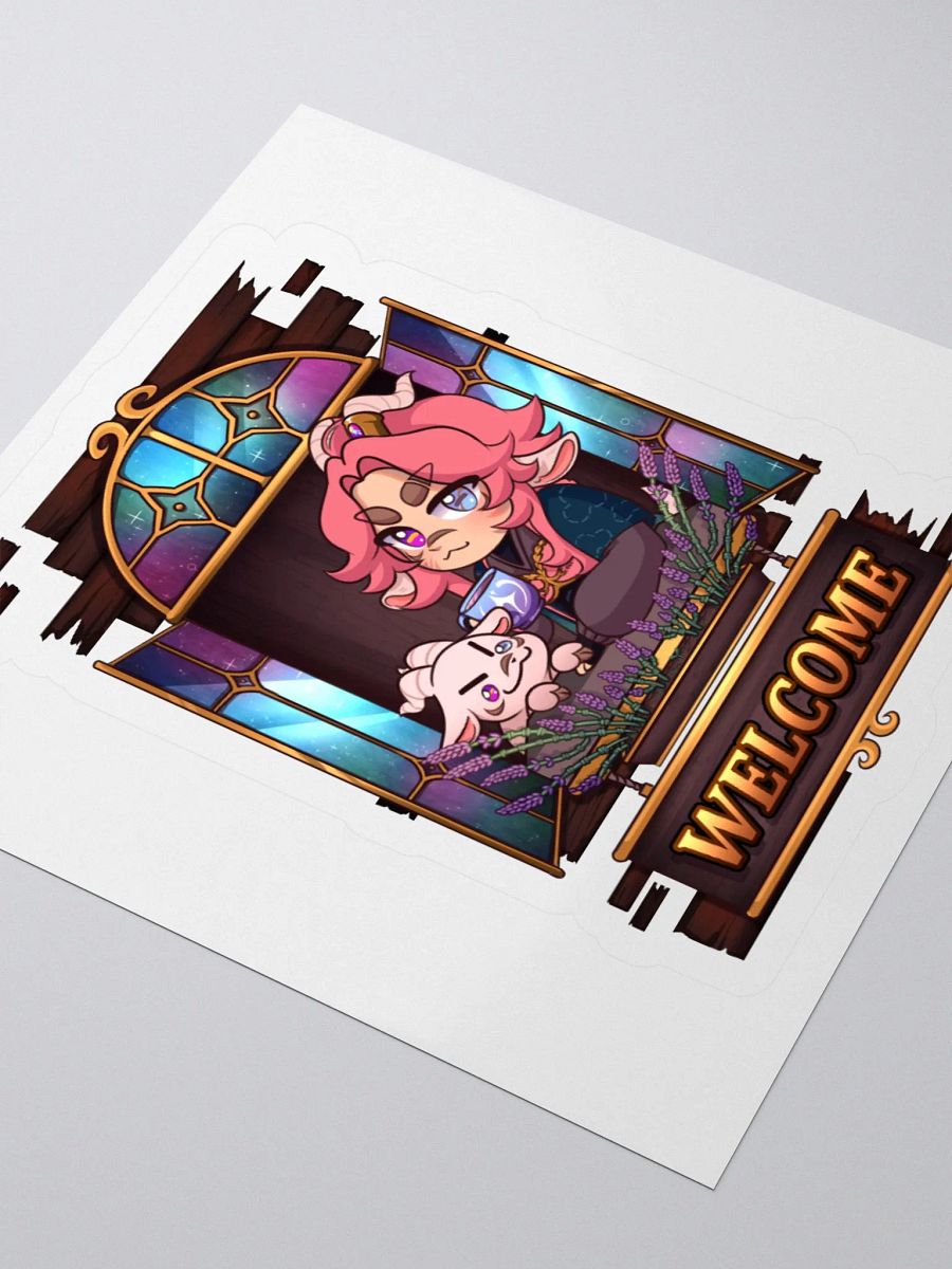 Welcome Taveller! | Kiss Cut Sticker product image (3)