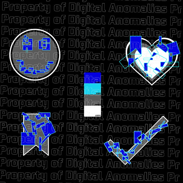 Digital Anomalies Weekly Planner for PDF Apps (GoodNotes, Xodo, Adobe Acrobat, etc.) product image (2)