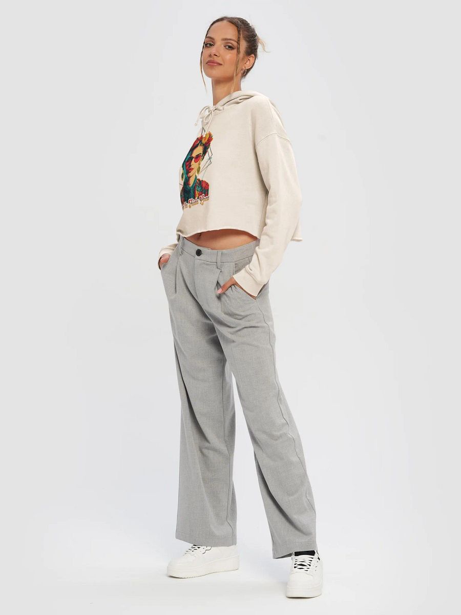 Livin' La Frida Loca Cropped Hoodie product image (5)