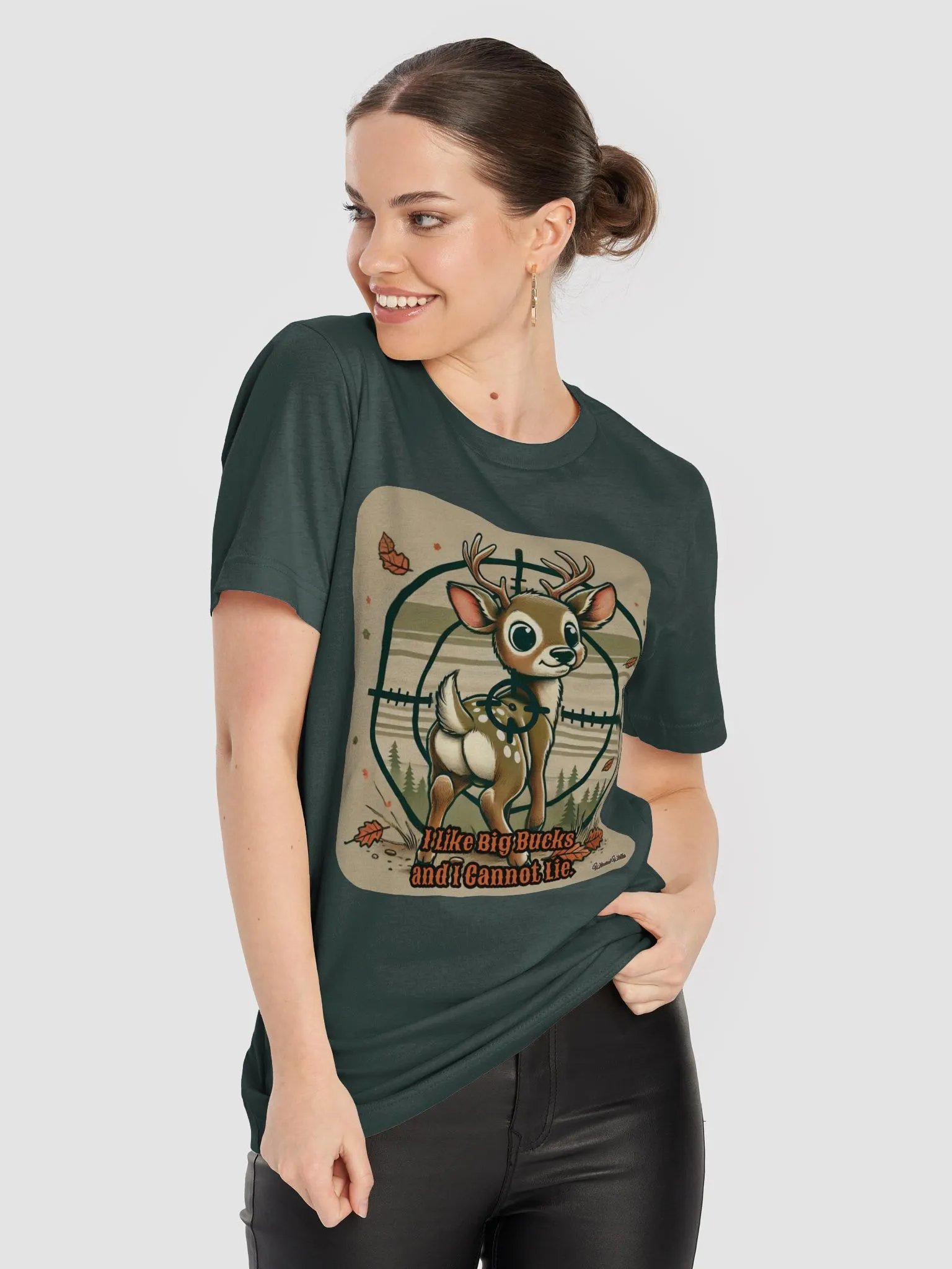 I Like Big Bucks (Bella+Canvas Supersoft T-Shirt) product image (3)