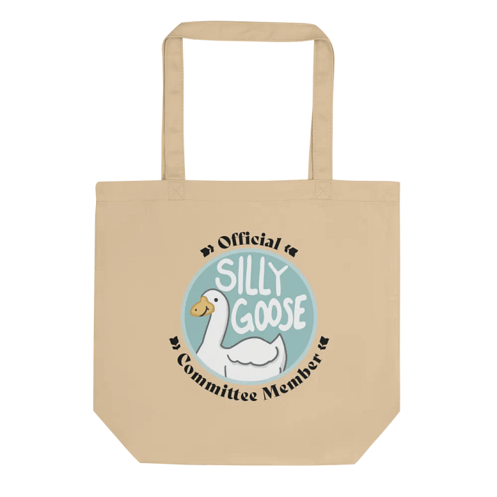 Silly Goose Committee Tote Beige product image (1)