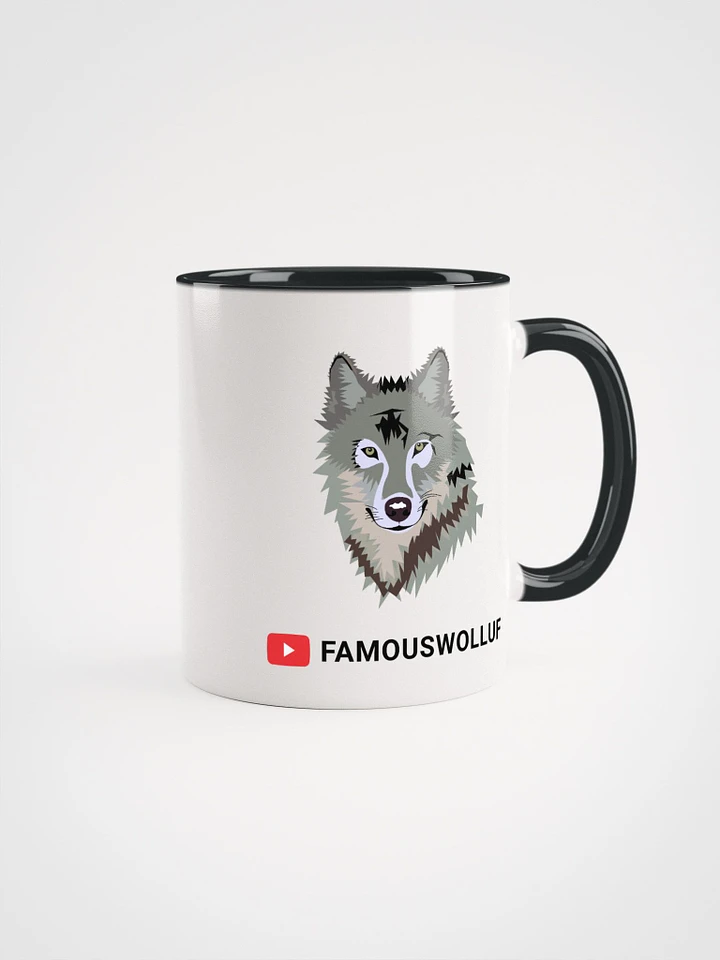 FamousWolluf Ceramic Mug With Color Inside product image (1)