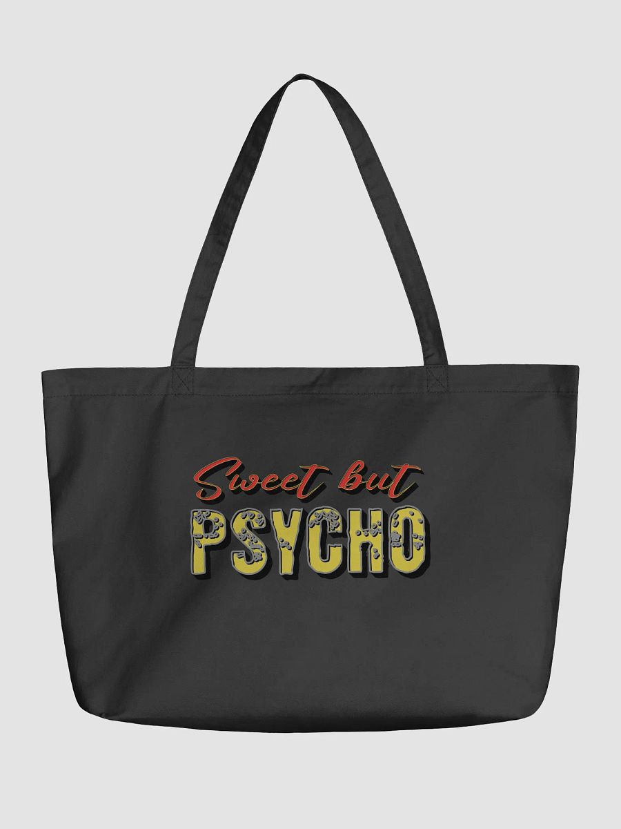 Sweet But Psycho Chic Organic Tote product image (2)