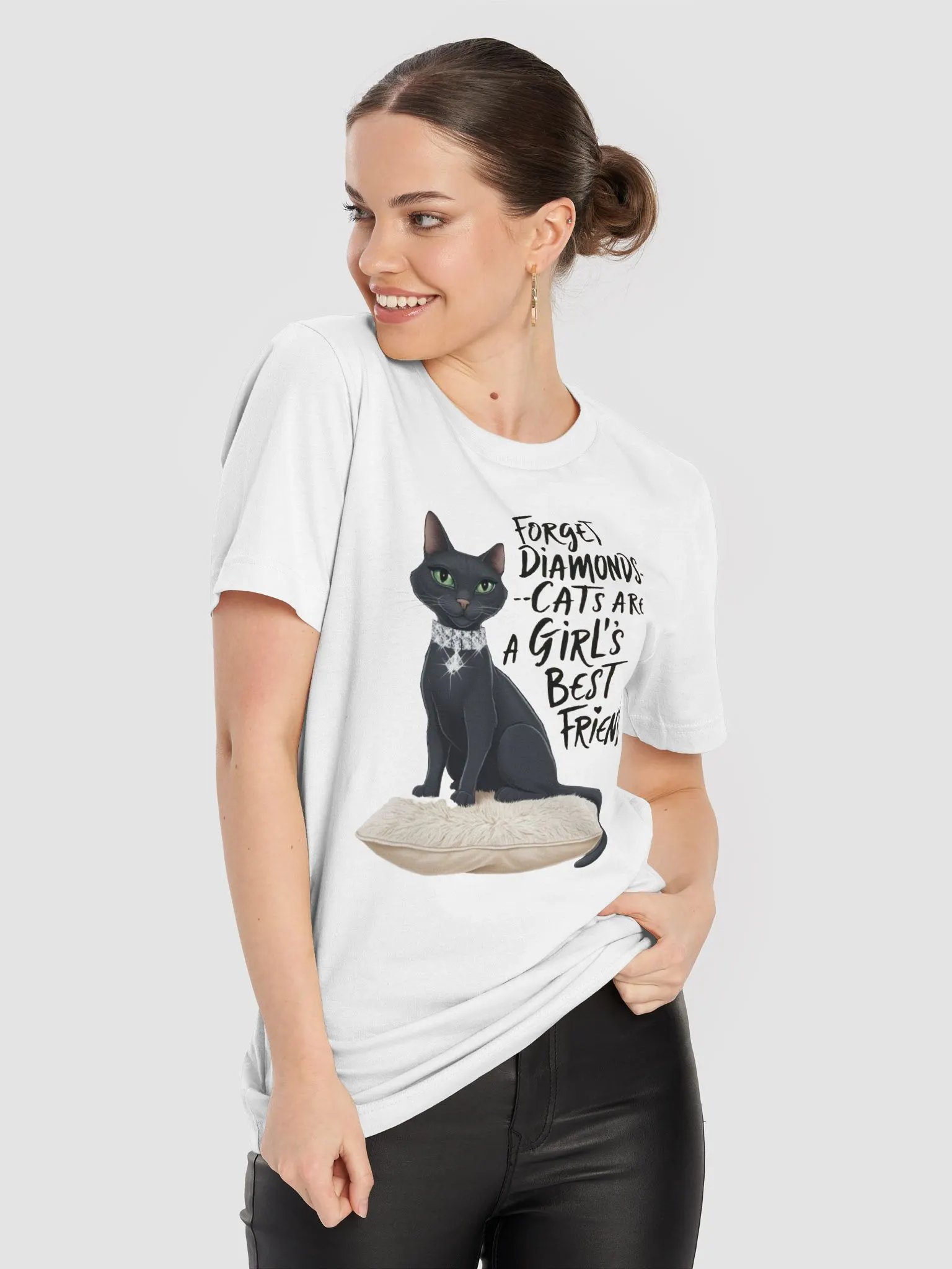 Catitude Chic Forget Diamonds Cats Are a Girl's Best Friend! product image (4)