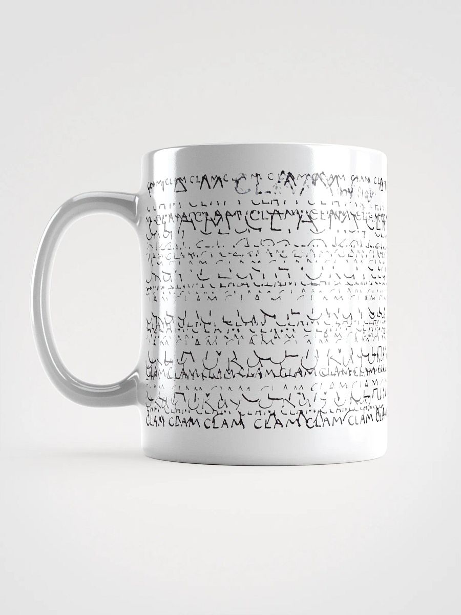 Clam White Glossy Mug product image (4)