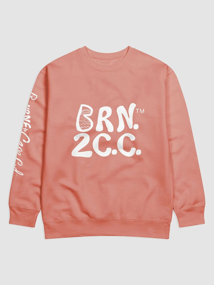 Women's | BORN to Cape Cod™ | Glitch Pixel Premium Sweatshirt | White Logo product image (17)
