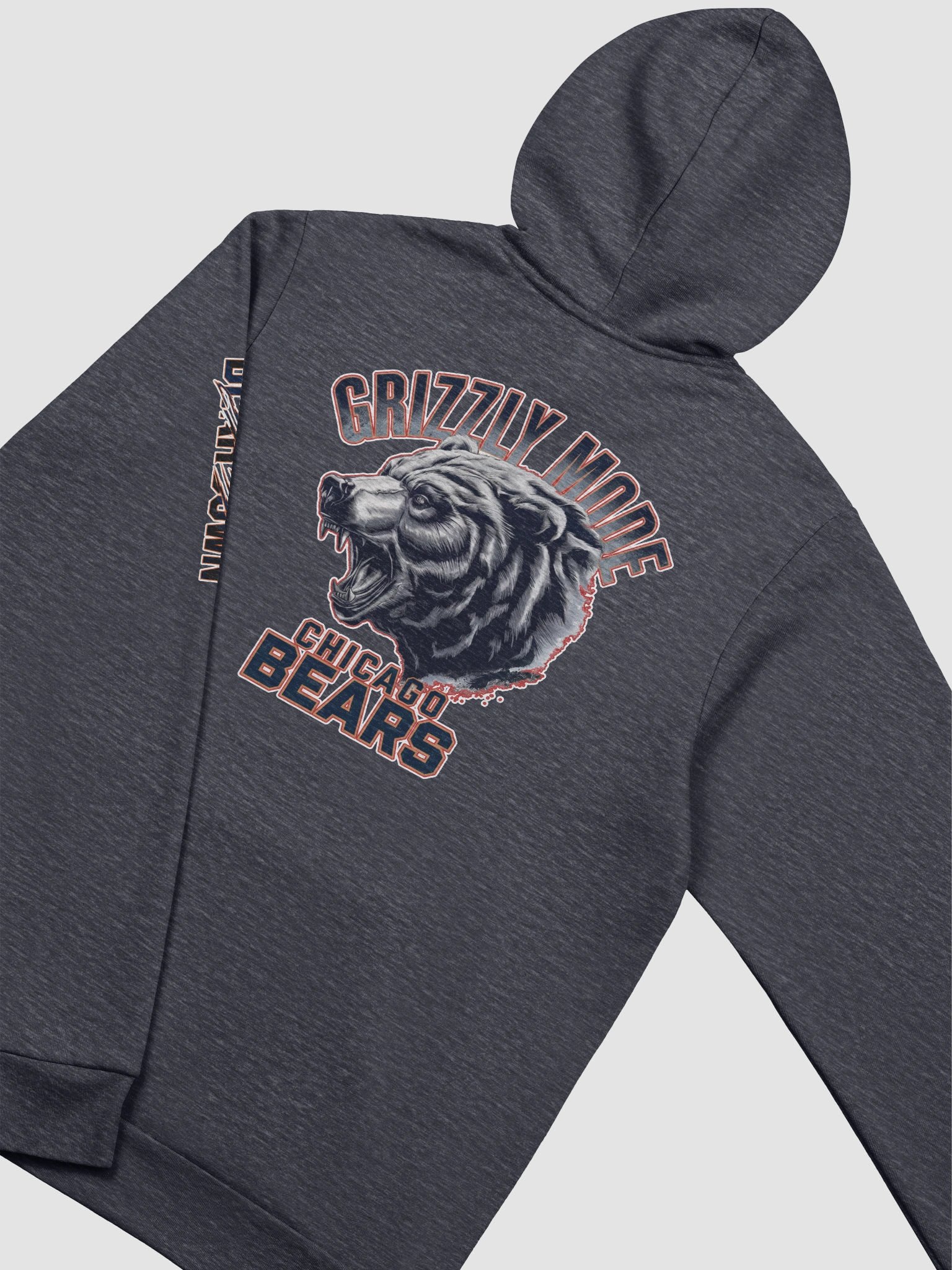 "Grizzly Mode" Chicago Bears Hoodie | Chicago Bears | NFL Home Locker product image (16)