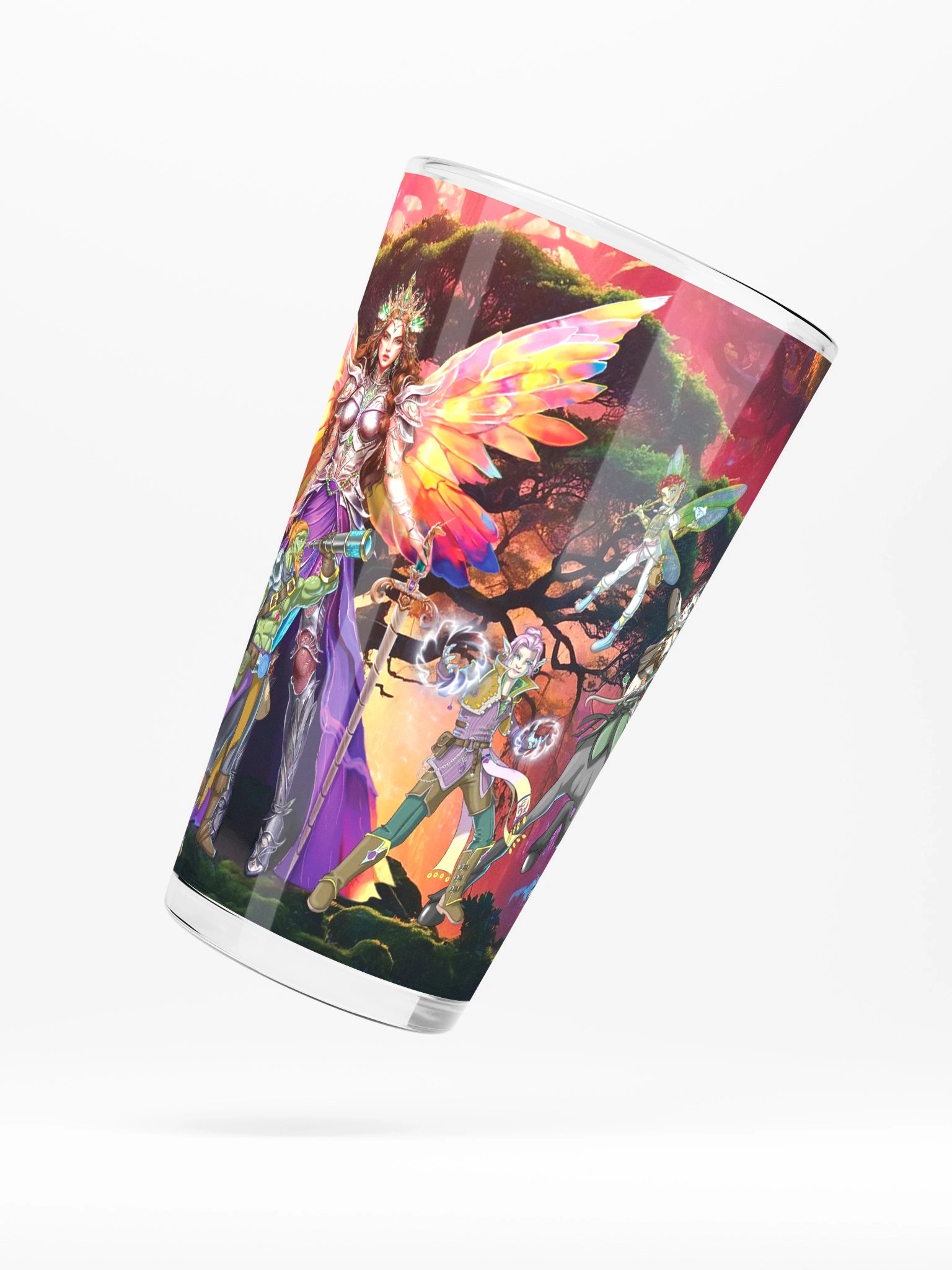 Myths of Gaea | Shaker Pint Glass product image (5)