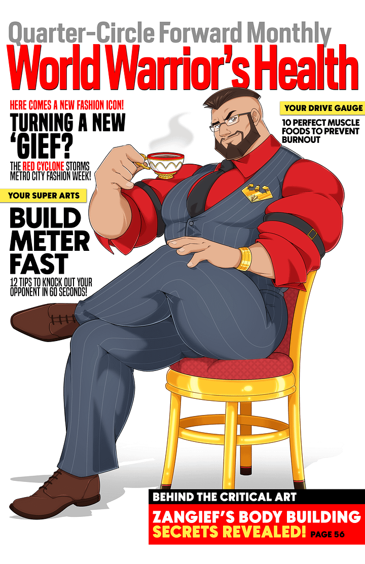 STREET FIGHTER 6 - Zangief Mini Print product image (1)