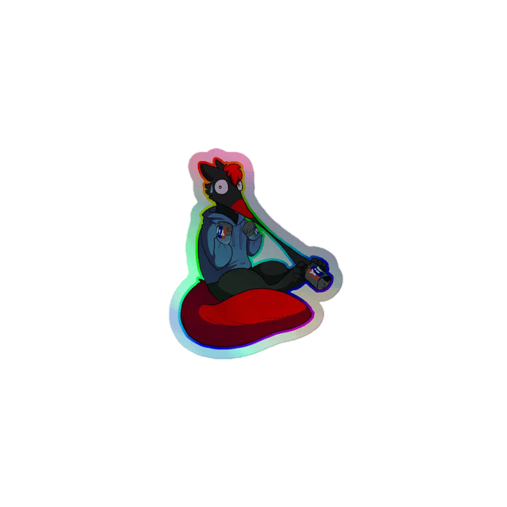 Peanut Butter Stretch Holographic Sticker product image (1)