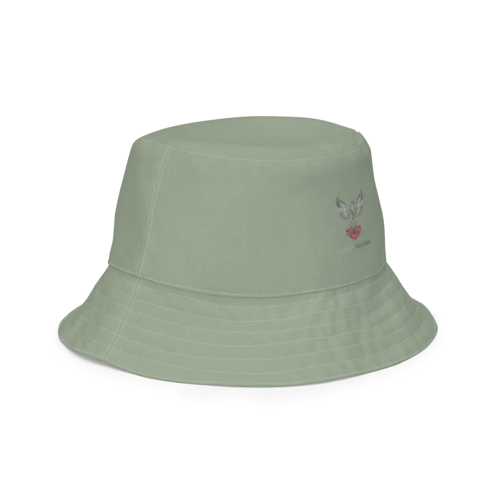 Reversible Lucky Bamboo Painted Bucket Hat product image (7)