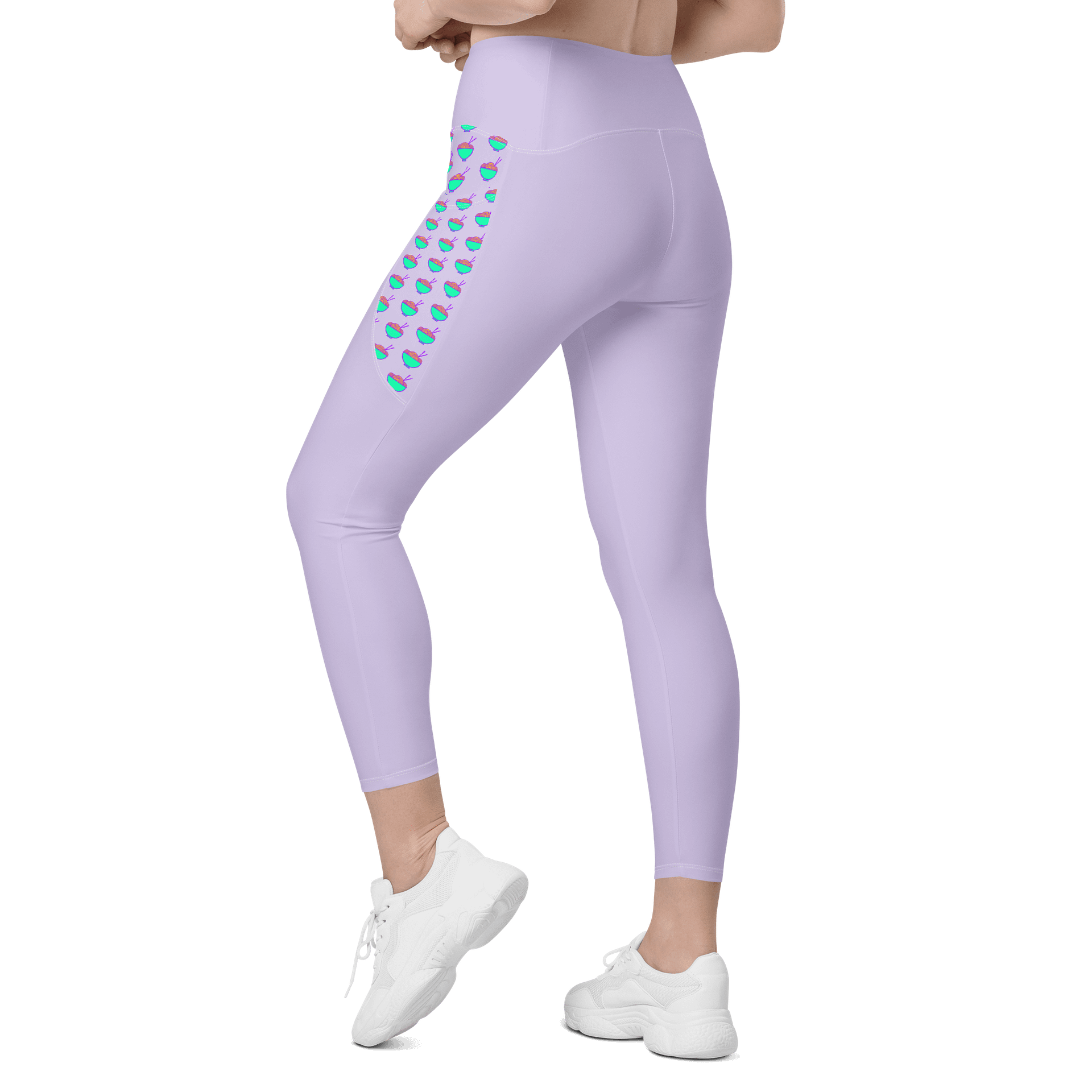 Noodle Crew Leggings! w/ Pockets! (Purple) product image (6)