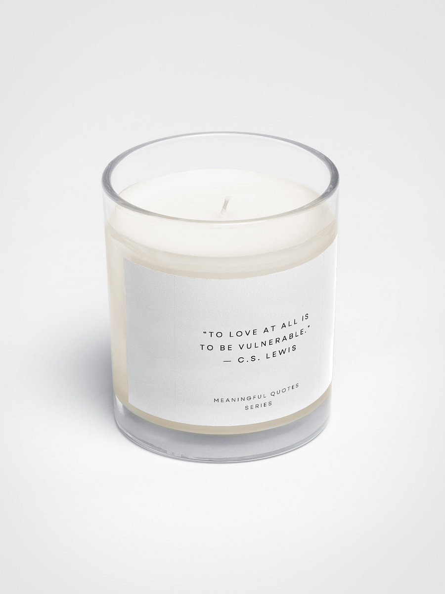 Vulnerable Love Soy Wax Candle product image (2)