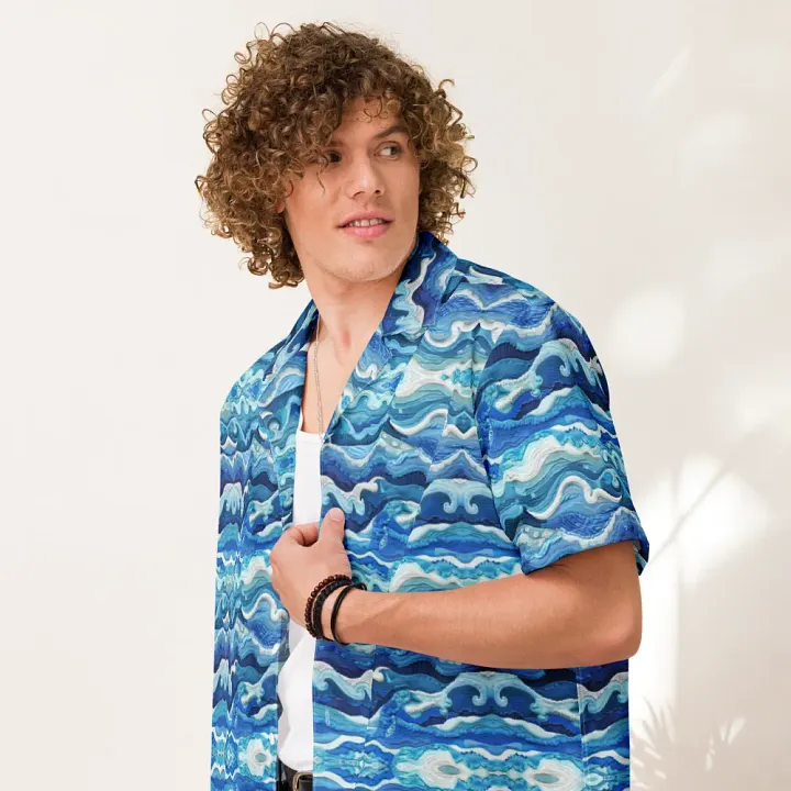 Run A Wave Hawaii Style Shirt product image (2)
