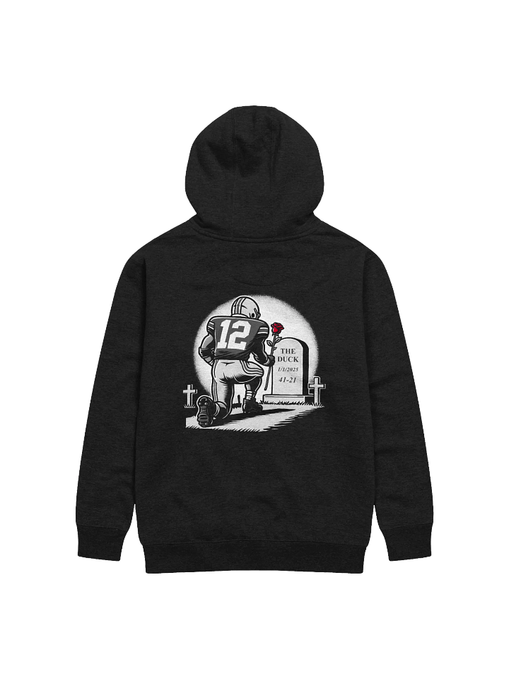 RIP Duck: Rose Bowl Hoodie (Black, Back Graphic) product image (1)