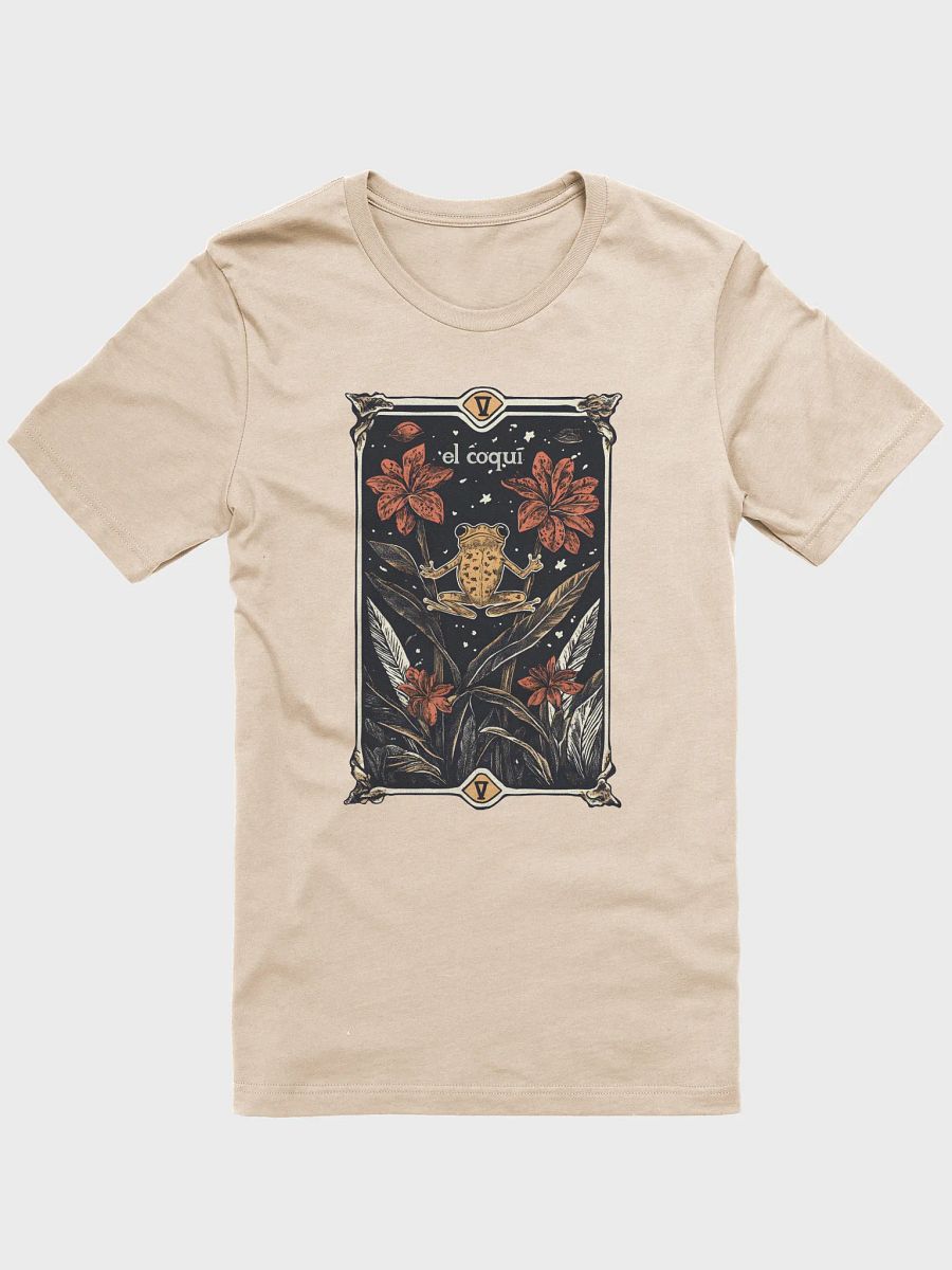 El Coquí Carta Tarot Camiseta Unisex product image (1)