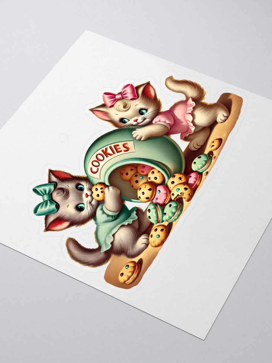 Kittens & Cookies Vinyl Stickers product image (7)