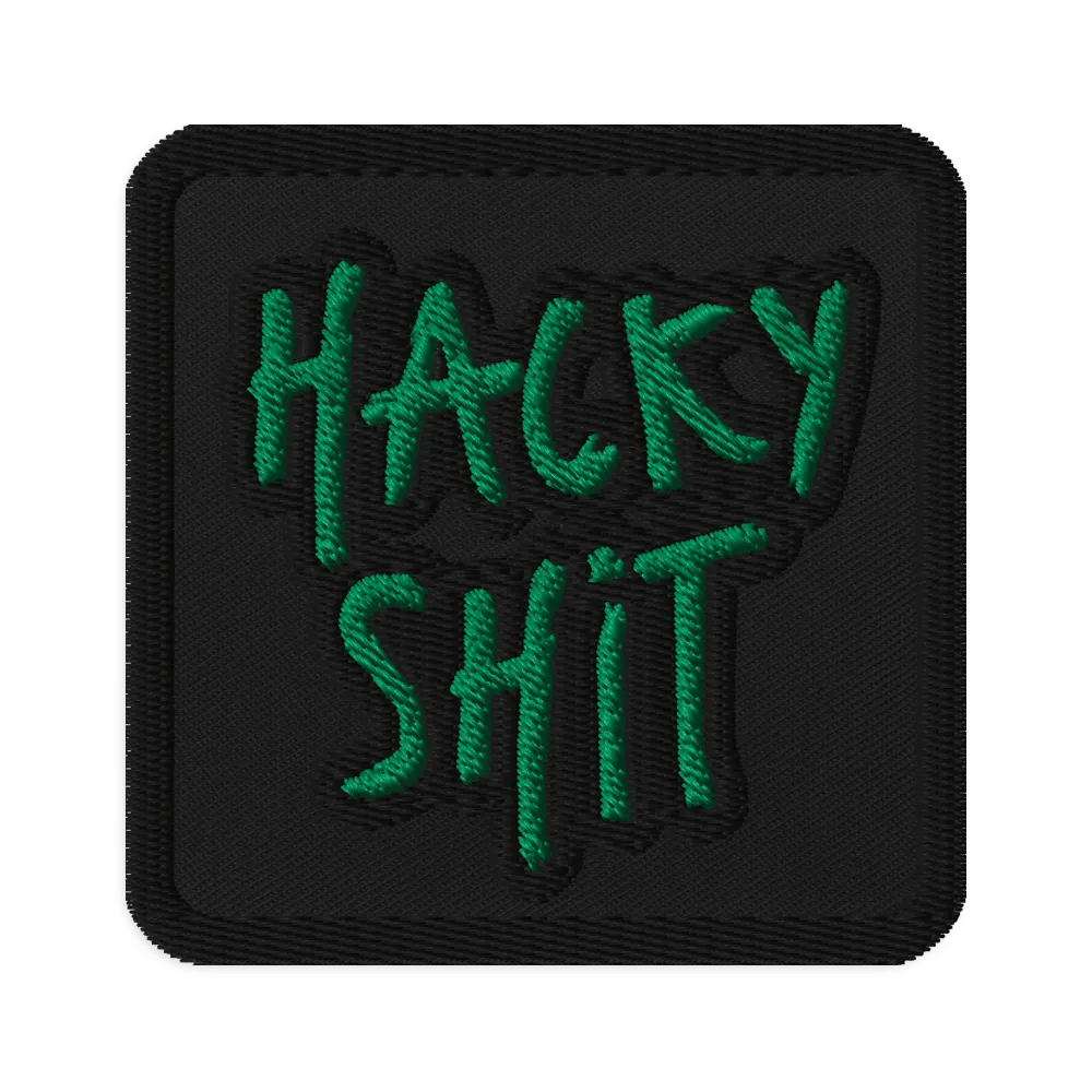 Hacky Sh*t Square Patch product image (1)