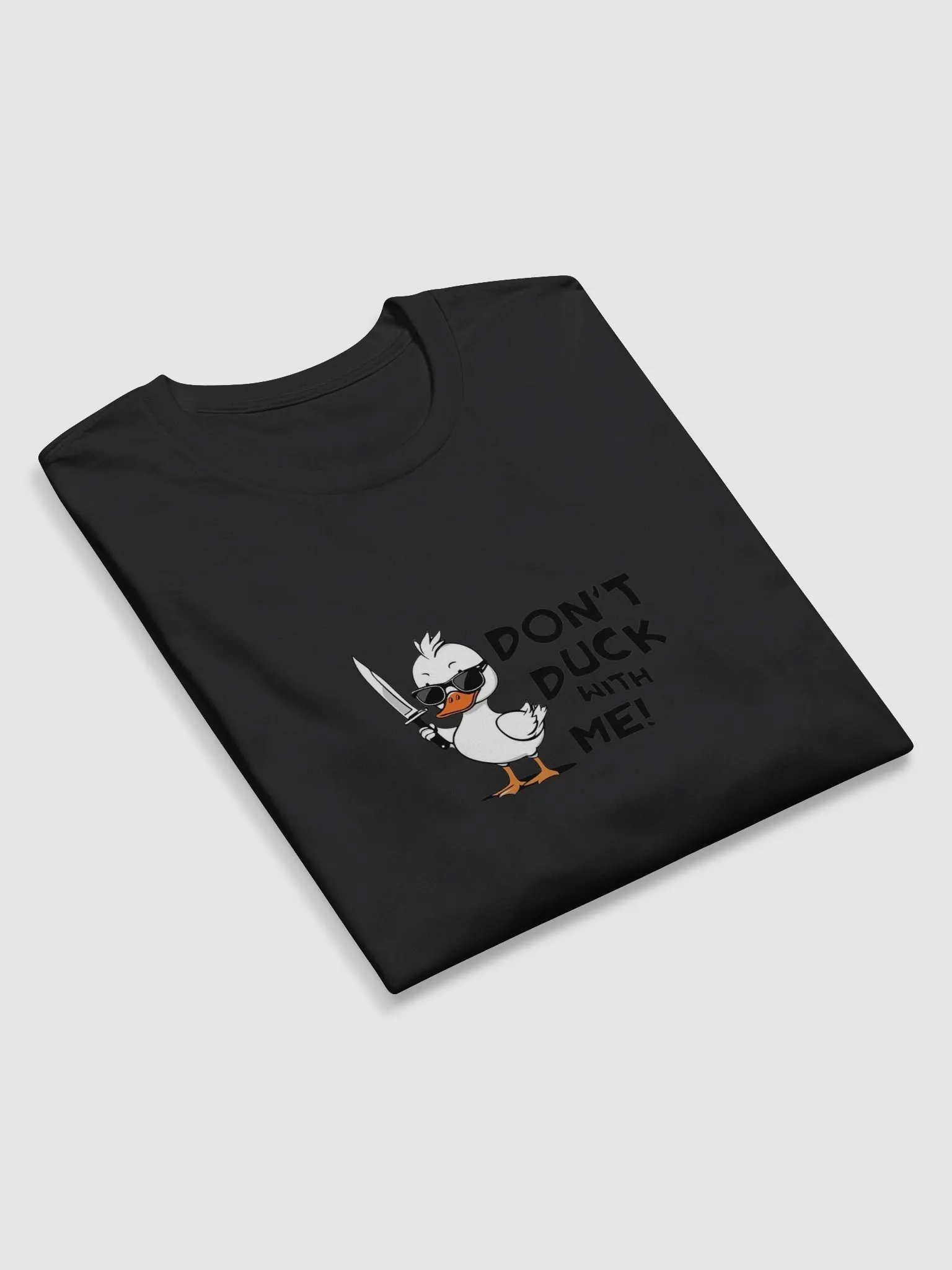 Funny Duck with Attitude Long Sleeve Shirt product image (14)