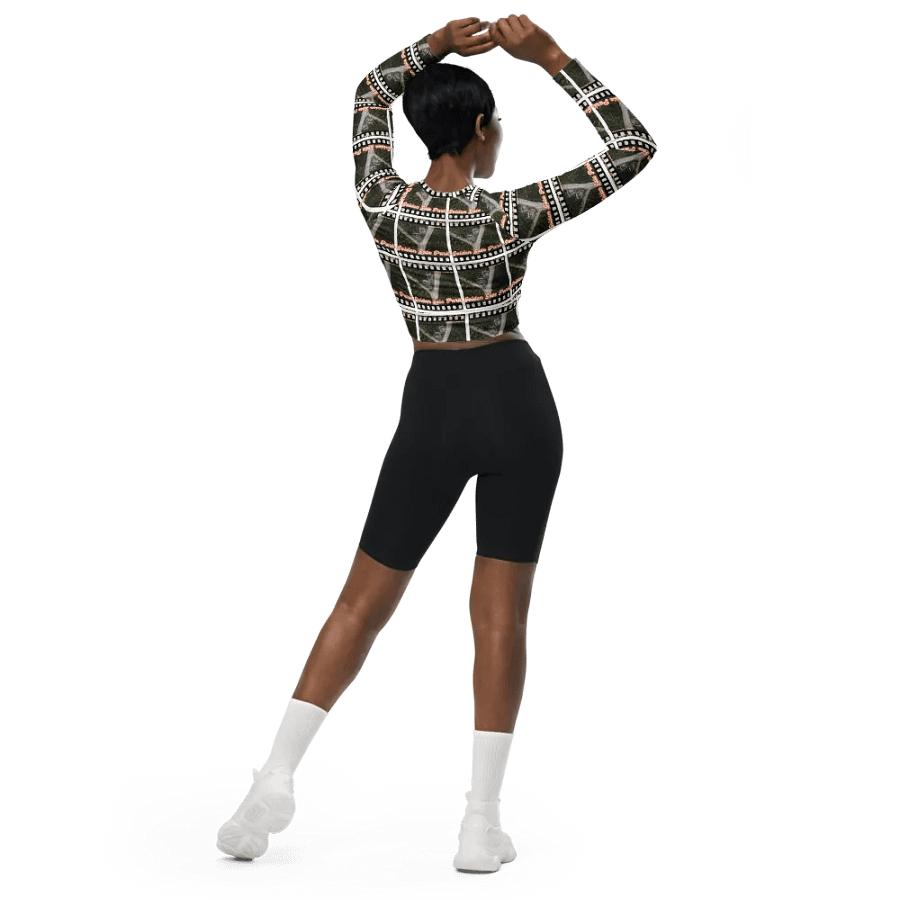 Golden Gate Park Raccoons Sleeved Crop Top product image (5)