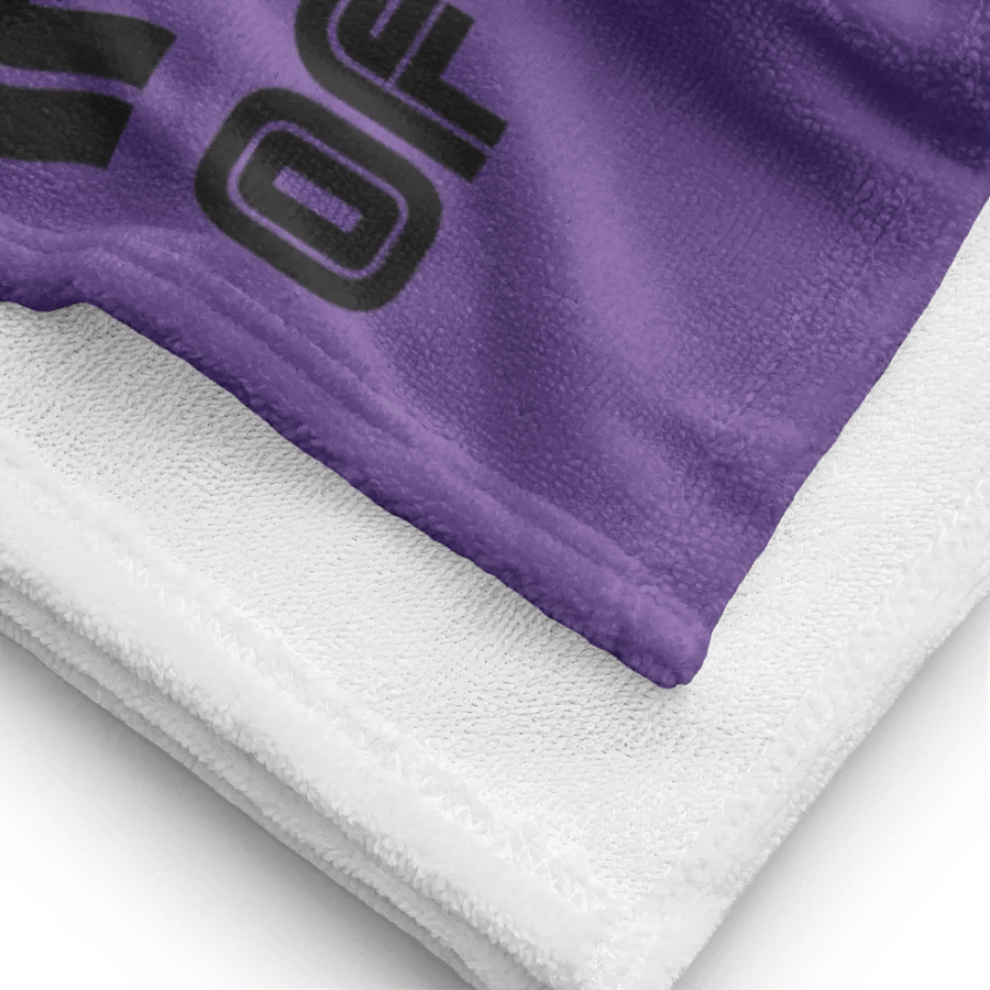 Pixels towel Purple product image (5)