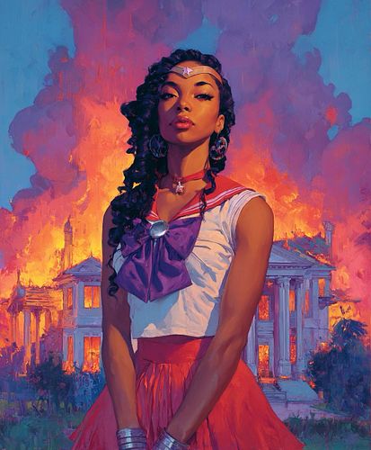 Ya’ll are so right! Sailor Mars is much more fitting for this occasion. 🔥❤️‍🔥