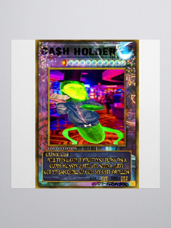 CA$H HOLDER Sticker product image (1)