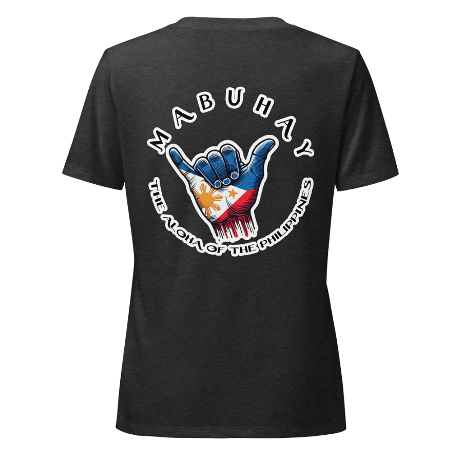 Women’s Relaxed V-Neck Tee - Mabuhay - The Aloha of the Philippines™