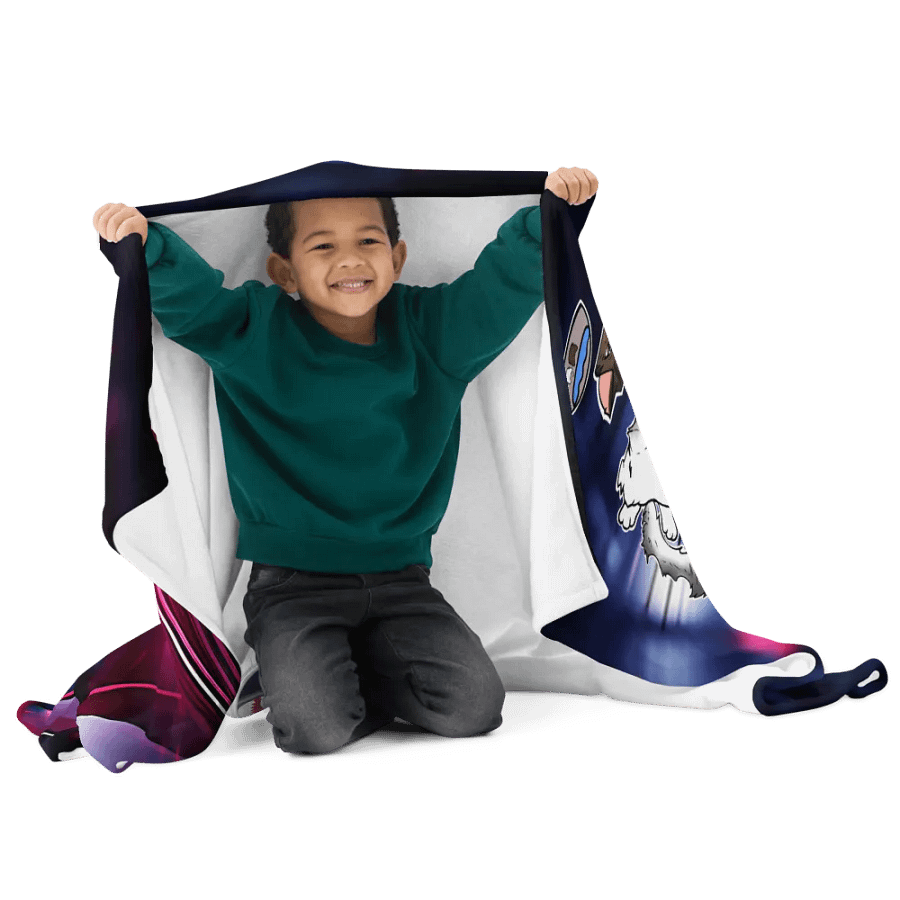 Throw Blanket : Luigi & Ariel Logo product image (4)