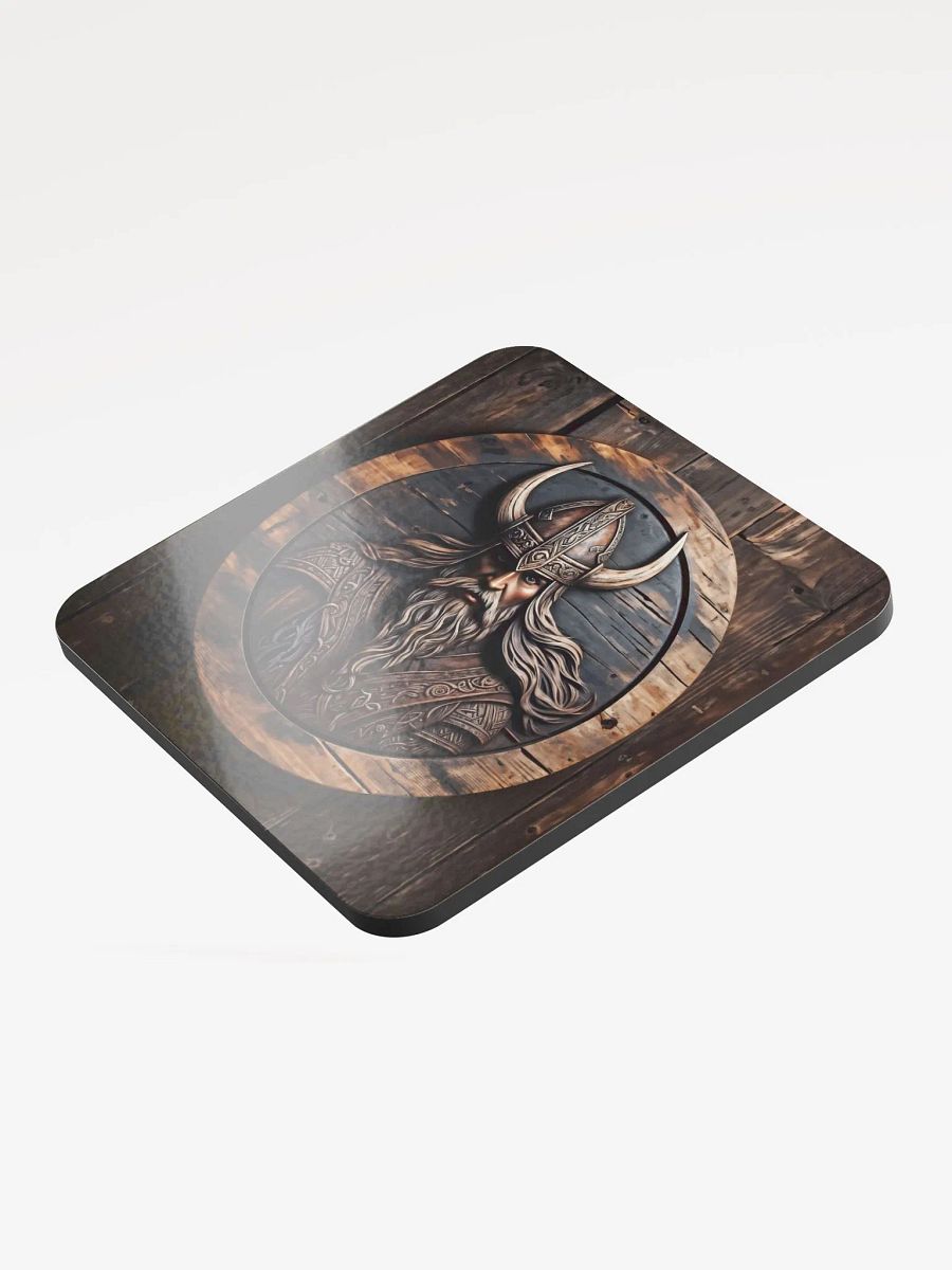 Glossed Cork Coaster - Viking product image (3)