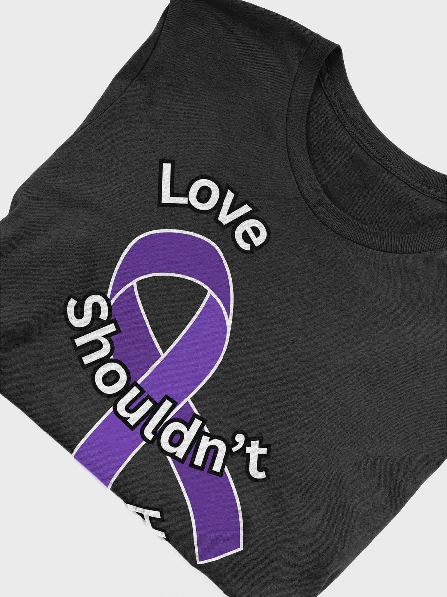 Love Shouldn't Hurt Ribbon T-Shirt product image (5)