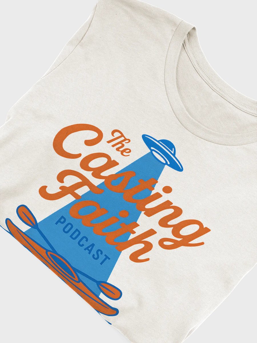 🛸 Strange Waters Tee – Funny Faith Shirt The Casting Faith Podast product image (5)