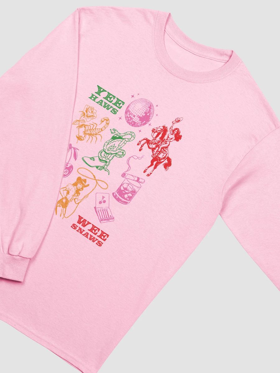 yeehaws & weesnaws printed long sleeve product image (7)