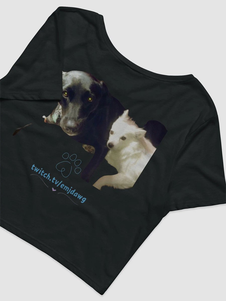 EmJDawg Starry FaceOFF Crop Tee (w/Pupper Peekaboo) product image (12)
