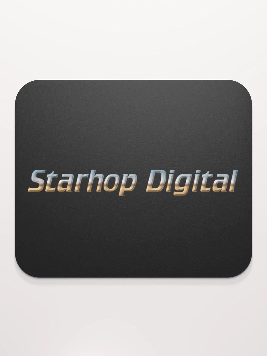 Starhop Digital Black Mouse Pad product image (2)