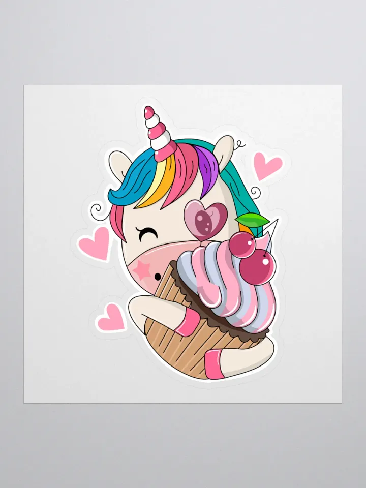 Dreamy Unicorn Sticker product image (1)
