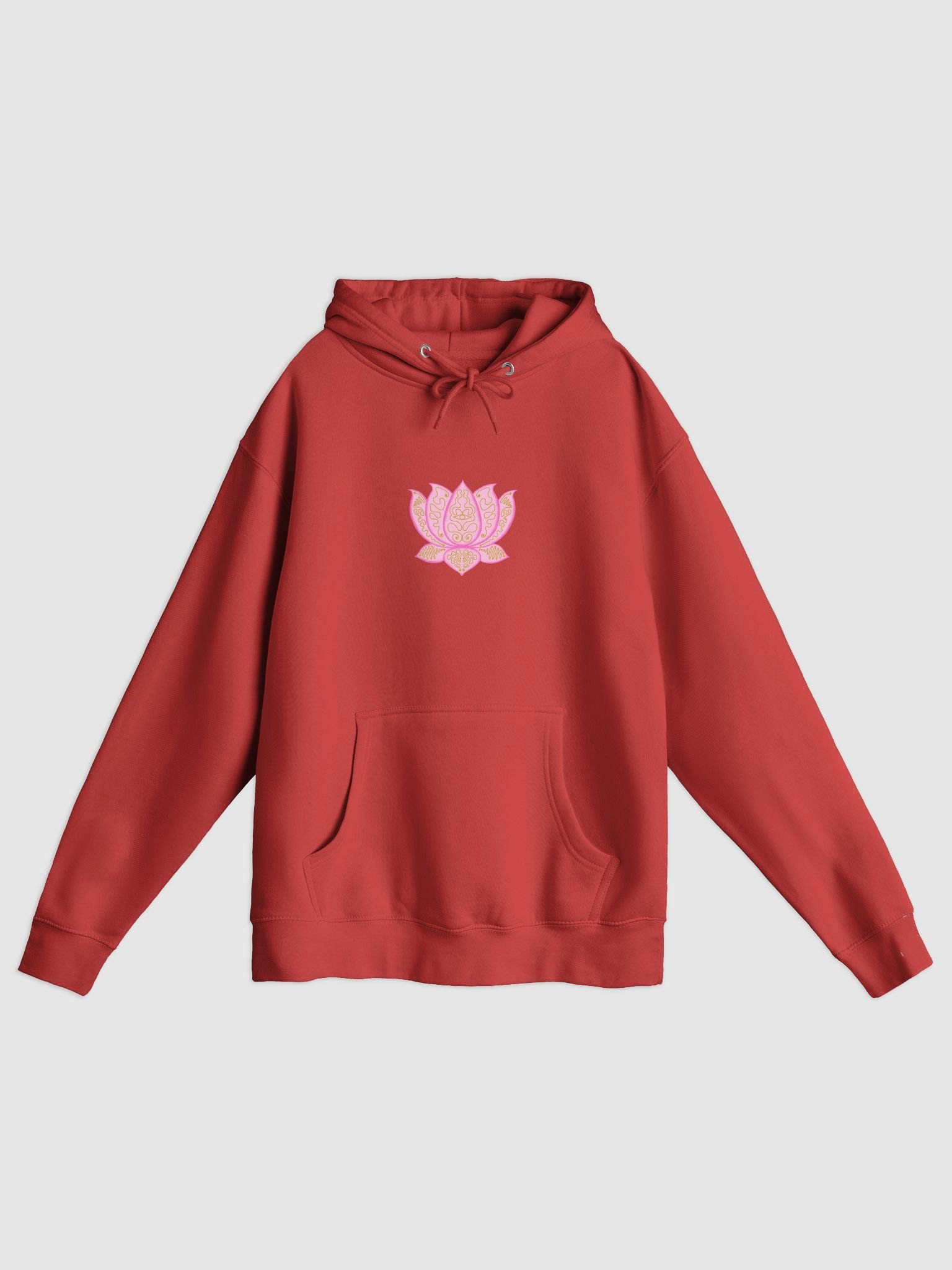 Lotus Blossom Gold-Trimmed Hoodie product image (1)
