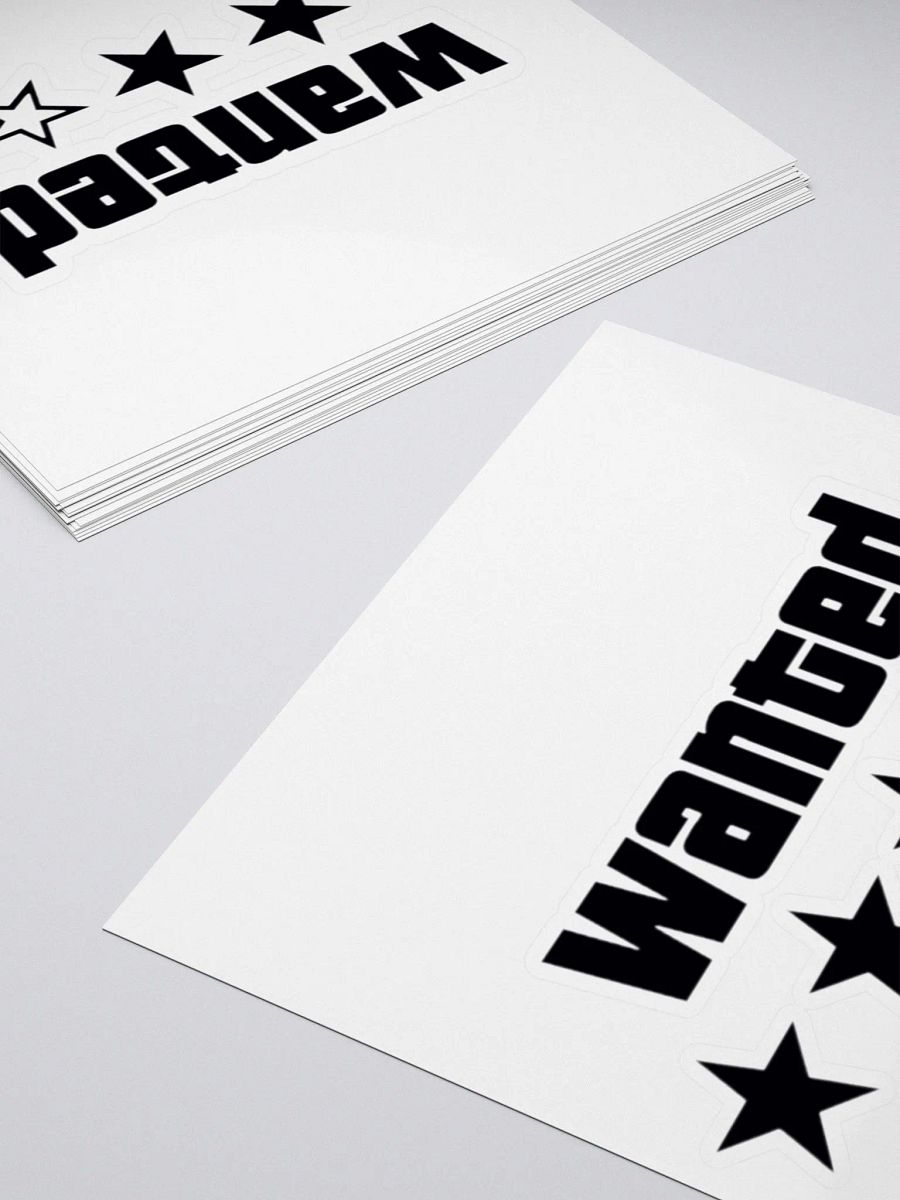Sticker Wanted [3 Stars] product image (4)