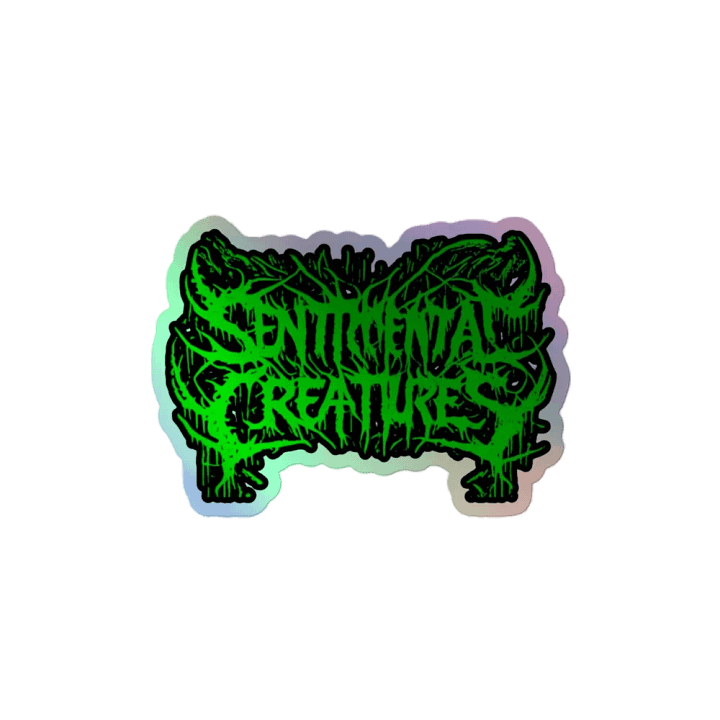 Holographic "Metal" Logo Sticker product image (2)