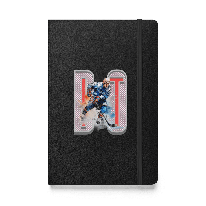 Do It Hockey Player Hardcover Notebook product image (1)