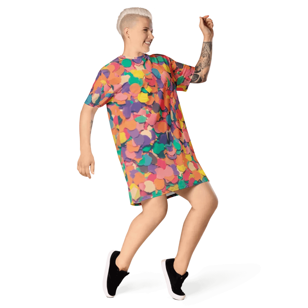 Visual Effects™ Fetti T-Shirt Dress product image (6)