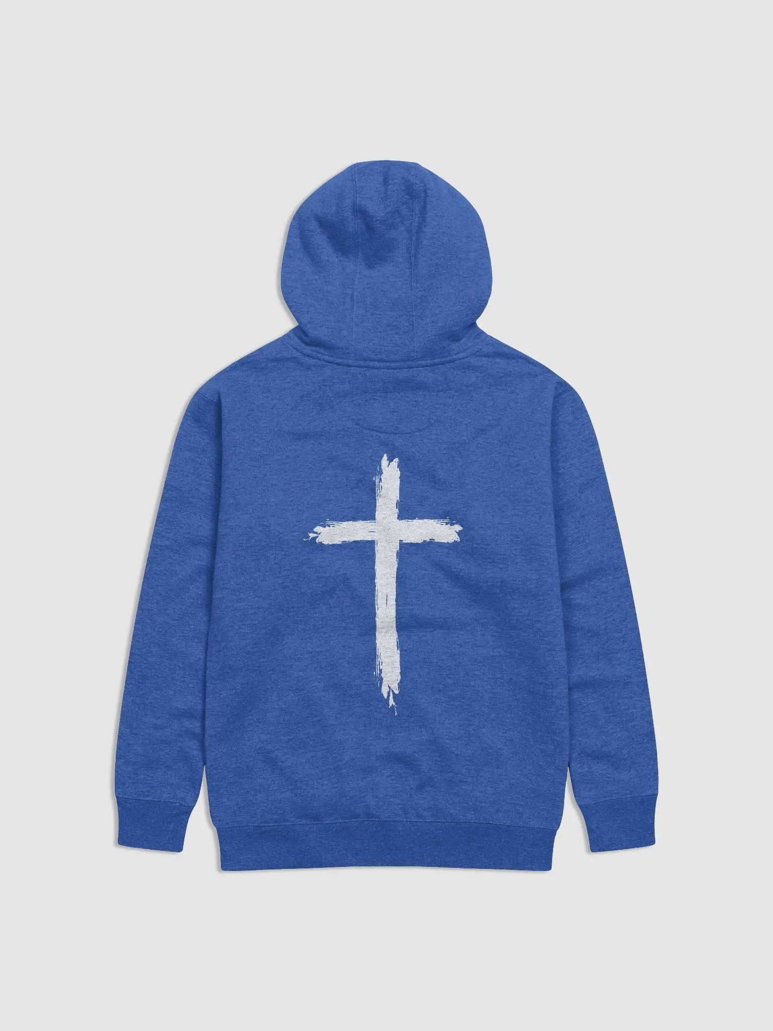 Born Again Unisex Premium Hoodie (Royal Blue) product image (2)