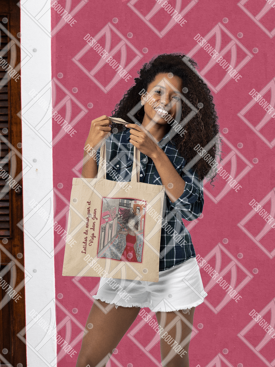 NN Designer Boutique x Camila Arraiza: Bolso de Mano (Afro-Boricua) – Latidos de Amor por el Viejo San Jua product image (3)