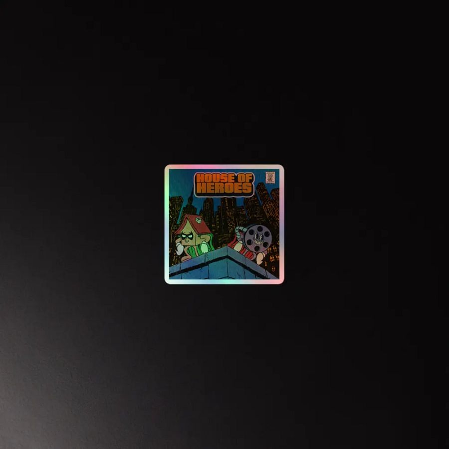 House of Heroes Holographic Sticker product image (4)